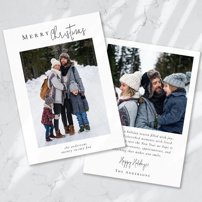 God Jul Foto Collage Julkort (Skapare uppladdad)