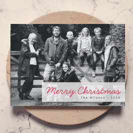 God Jul | Foto för Modern Family Group Julkort