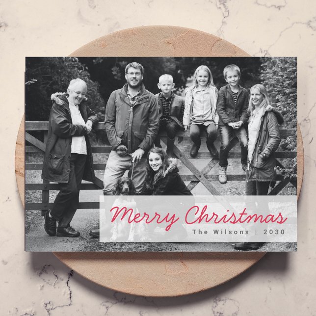 God Jul | Foto för Modern Family Group Julkort (Skapare uppladdad)