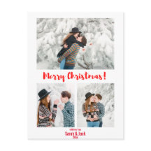 god jul-foto i det moderna chicen