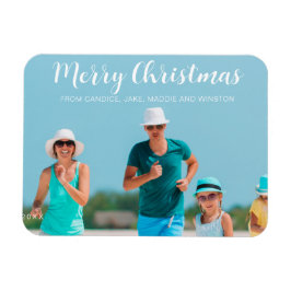 God Jul Foto Jul Magnet