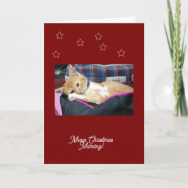 God jul, foto, text, utbytbar helgkort