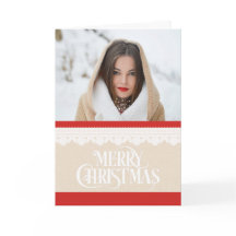 God jul fotojulkort