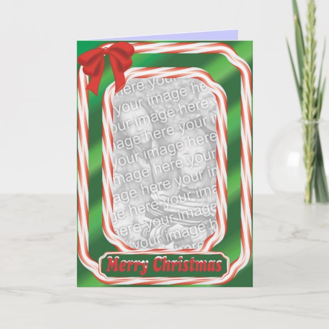 God jul-fotokort helgkort (Framsida)