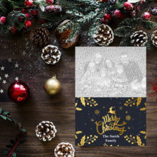 God jul-fotokort julkort