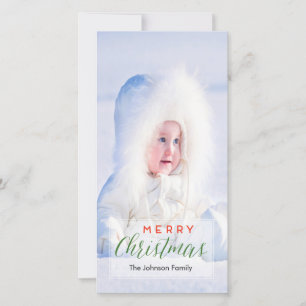 God jul-fotokort julkort