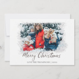 God jul-fotokort julkort