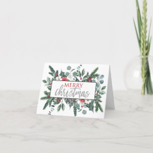 God jul-fotokort tack kort