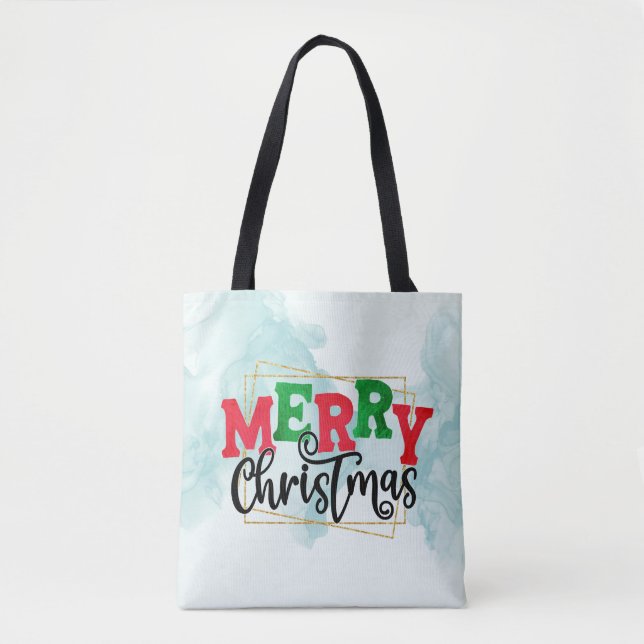 God jul Framad-80716 Tygkasse (Framsida)