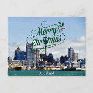 God jul från Auckland Helg Vykort