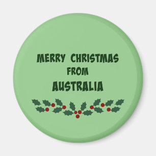 God jul från Australien Magnet