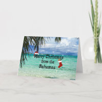 God jul från Bahamas