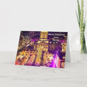 God jul från Berlin, Tyskland Kort