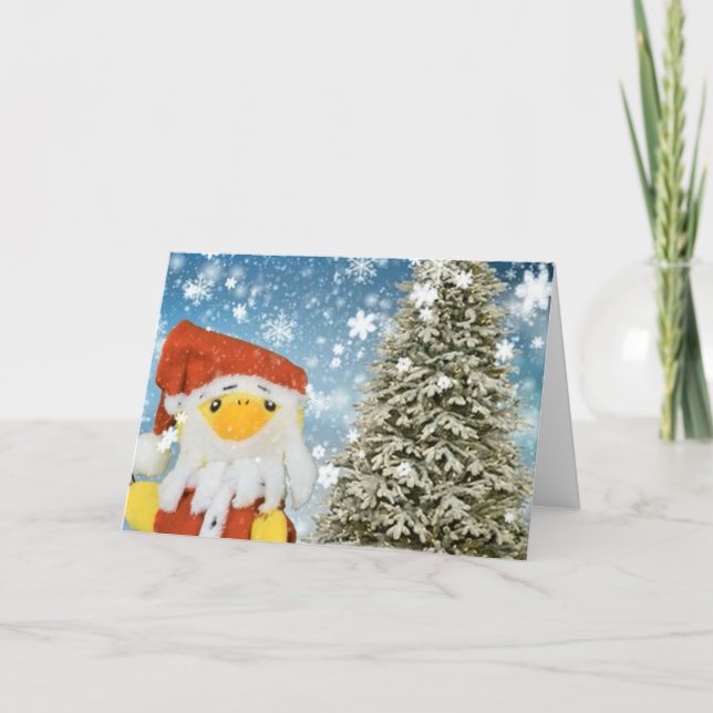 God jul från Danny Anka Meddelande (Framsida)