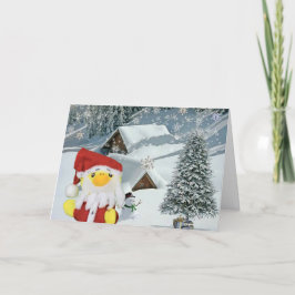 God jul från Danny Duck Meddelande