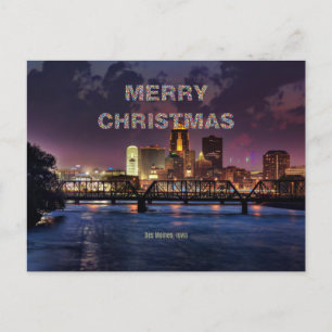 God jul från Des Moines Vykort