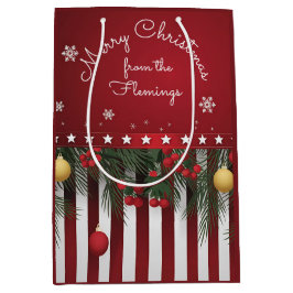 God jul från (din familj)