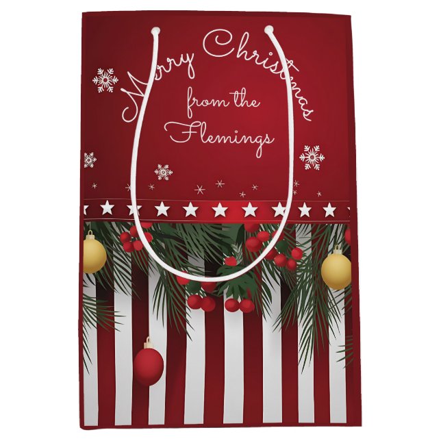 God jul från (din familj) (Framsidan)