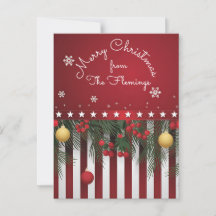 God jul från (din familj)