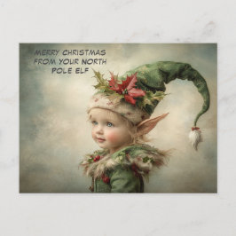 God Jul från din tomte vid Nordpolen | Mysig Helg Vykort