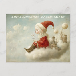 God Jul från din tomte vid Nordpolen | Mysig Helg Vykort