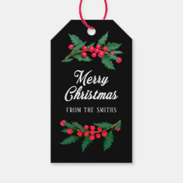 God jul från Eleganten Familj Presentetikett