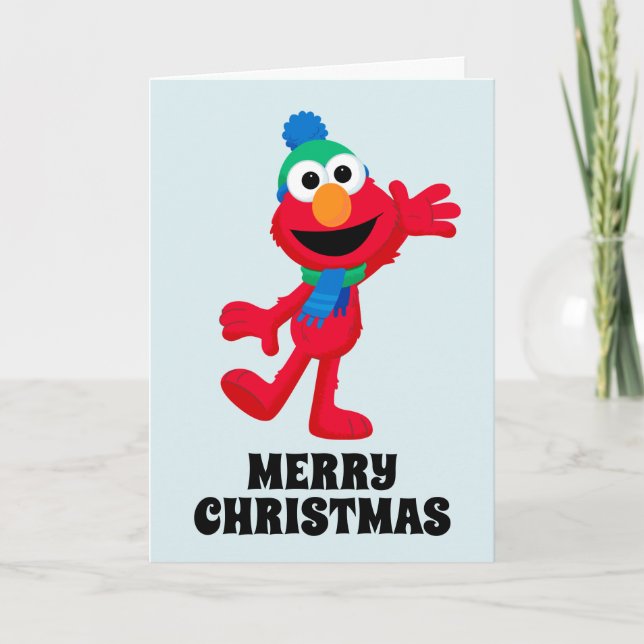 God jul från Elmo Kort (Framsida)