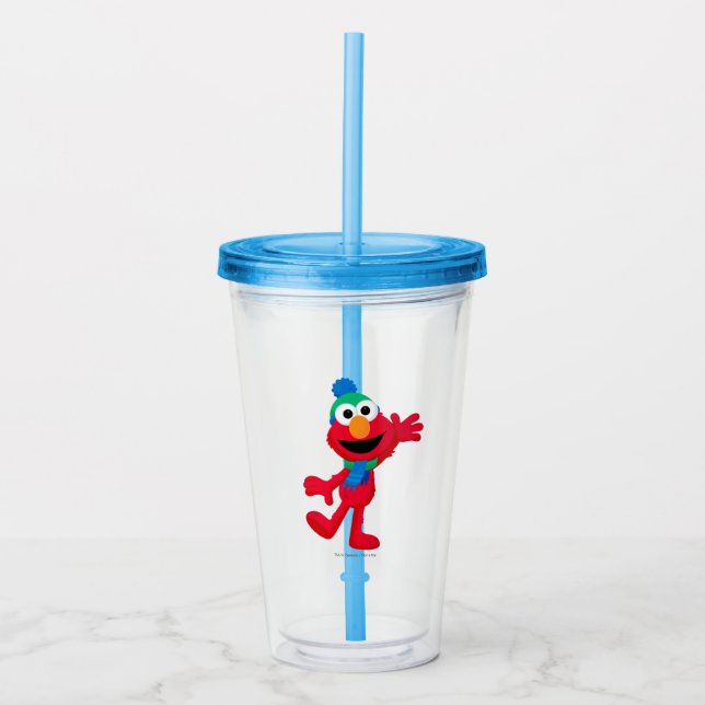 God jul från Elmo Take Away Mugg (Framsida)