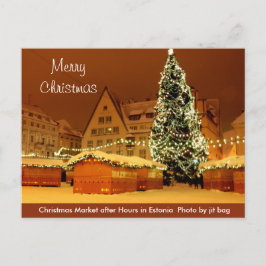 God jul från Estlands vykort