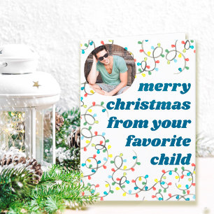 God jul från Favoritfoto för underordnade objekt Helgkort