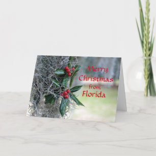 God jul från Florida Helgkort