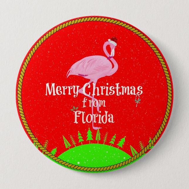 God jul från Florida, Knapp (Framsida)
