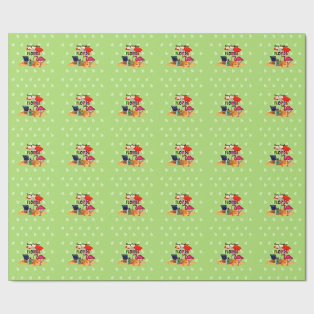 God jul från Florida Presentpapper (Seam)