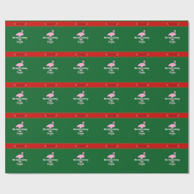 God jul från Florida Presentpapper (Platt)