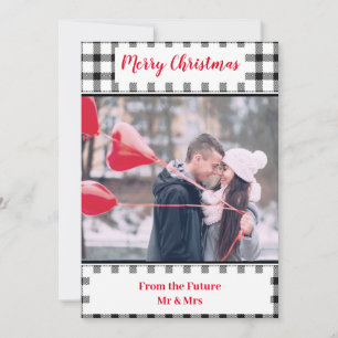 God jul från framtidens Mr och Mrs Card