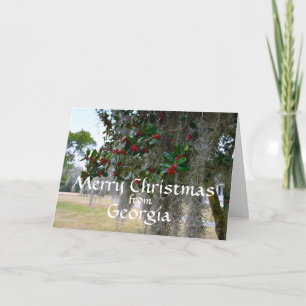 God jul från Georgia Helgkort