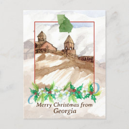 God jul från Georgia Trinity Church Helg Vykort