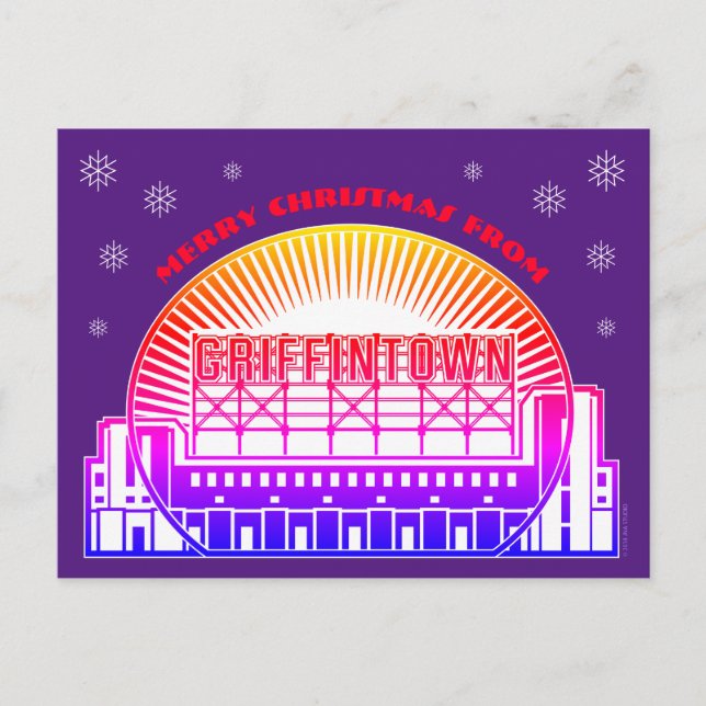 God jul från Griffintown-vykort Vykort (Framsida)