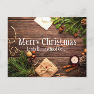 god jul från Homeschool Co op Vykort