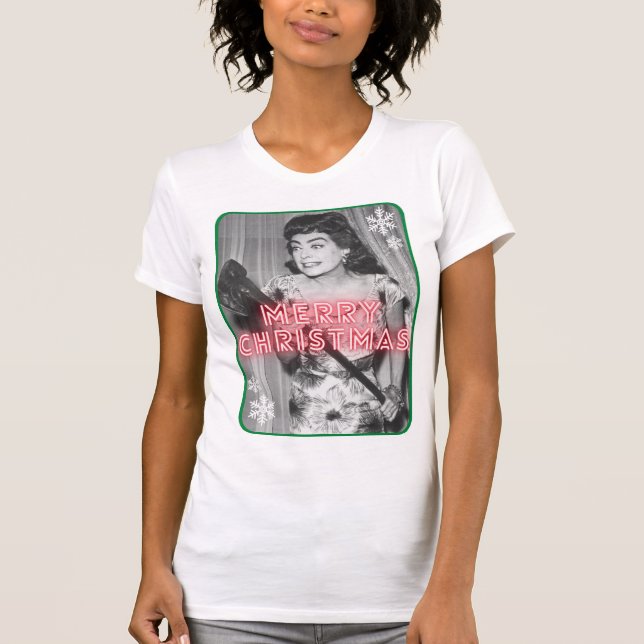 GOD JUL FRÅN JOAN Shirt T Shirt (Framsida)