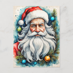 God jul från Jultomten Vykort