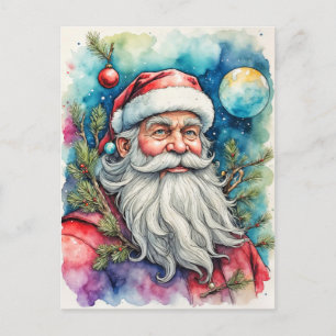 God jul från Jultomten Vykort