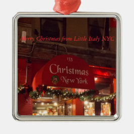 God jul från Little Italien NYC 1 Ornament