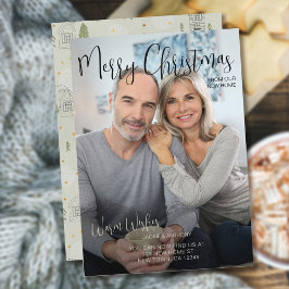 God jul från Lodrät Nytt hem - foto Julkort