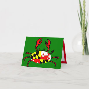 God jul från Maryland Helgkort