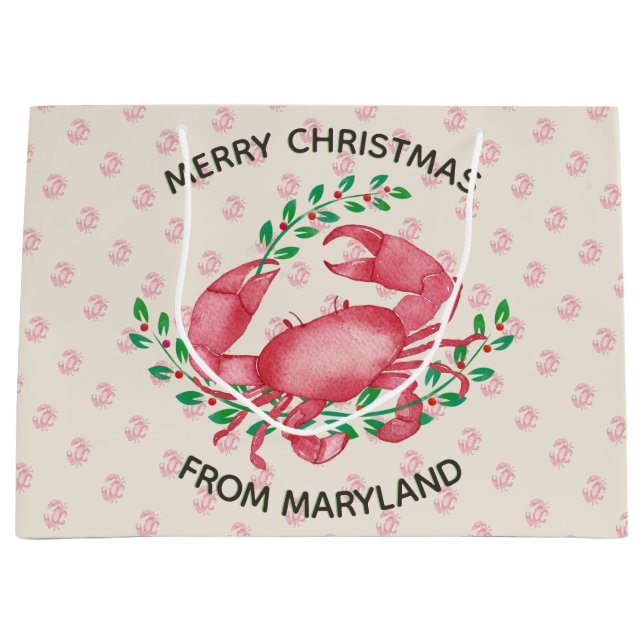 God jul från Maryland-julkrabban (Framsidan)