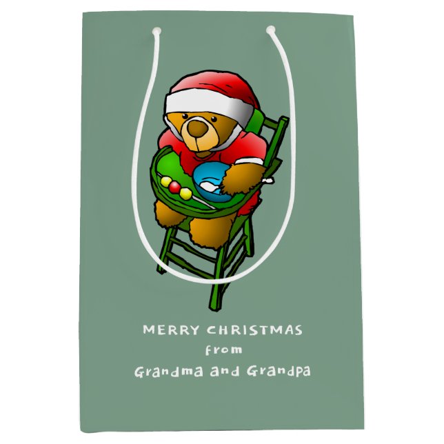 God jul från Nalle (Framsidan)