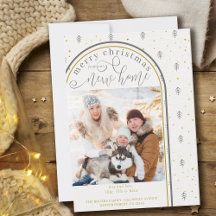 God jul från New Home Scandi Träd Flytta