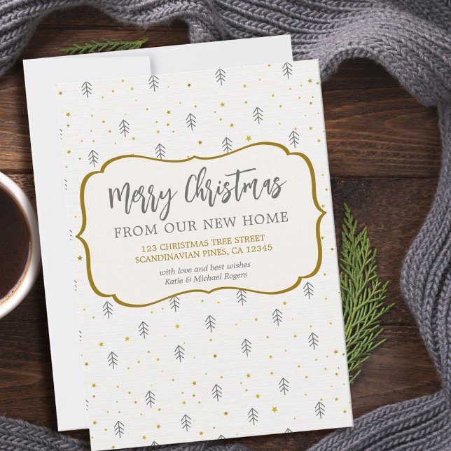 God jul från New Home Scandinavian Gräs Meddelande (Skapare uppladdad)