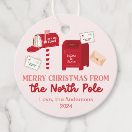 God jul från Nordpolens Personlig Gåvor Etiketter